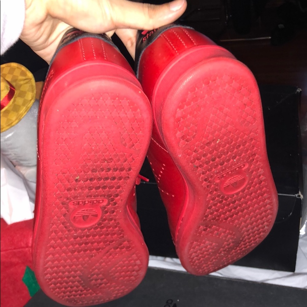 Red Adidas Stan Smith Raf Simons - Picture 5 of 7